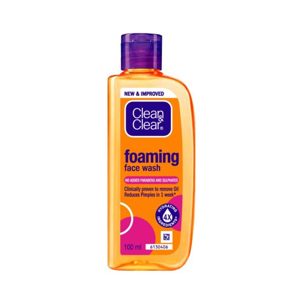 Clean n clear foaming facewash 100 ml