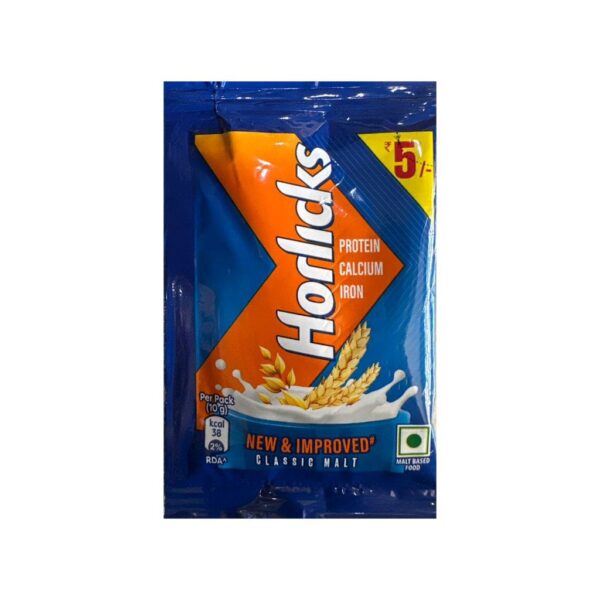Horlics Rs 5 pack of 10