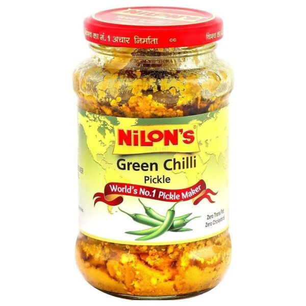 Nilons green chilli pickle 200gm