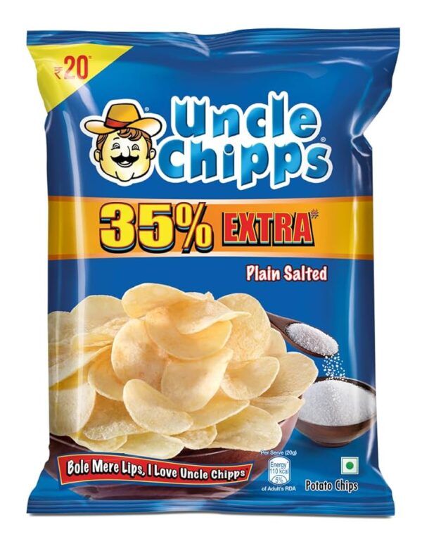 Uncle Chipps Rs20 pack of 5