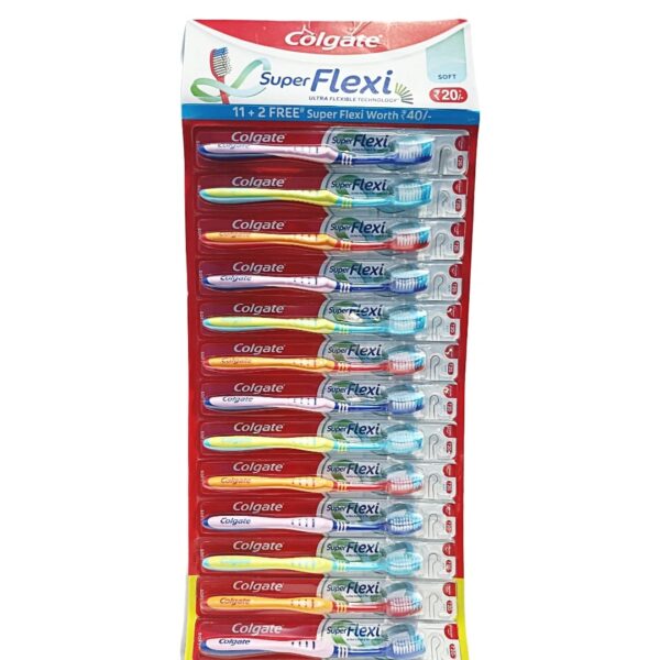 colgate super flexi brush Rs20 pack of 3
