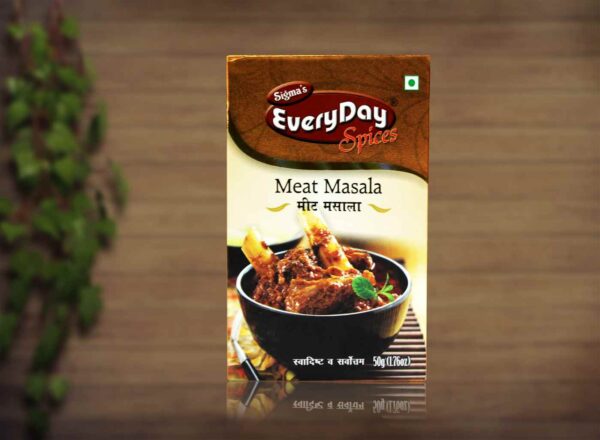 everyday meat masala 50g pack Rs 10 pack